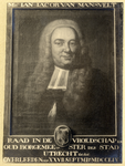 105634 Portret van Jan Jacob van Mansvelt, geboren 1704, raad in de vroedschap en burgemeester van Utrecht (1750-1751), ...